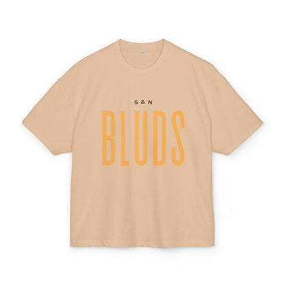 Beige "S&N Bluds"  DropShoulder T-Shirt