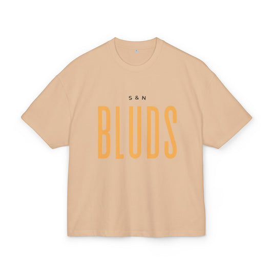 Beige "S&N Bluds"  DropShoulder T-Shirt